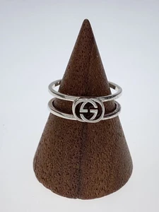 Gucci SV925 Silver Women's Ring Used - Picture 1 of 4