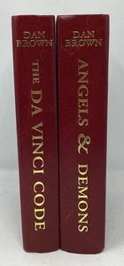Angels & Demons and The Da Vinci Code by Dan Brown (Hardcove Boxed set) - Picture 1 of 8