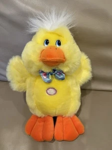 Dan Dee Dandee Anatra di Pasqua JELLY BEANS FIOCCO ride oscilla si illumina peluche VIDEO - Foto 1 di 6