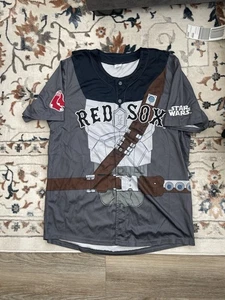 Boston Red Sox x Star Wars Trikot abnehmbares Cape MLB Baseball Herren Gr. Small - Bild 1 von 8