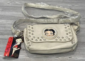2015 Betty Boop Tan Rhinestones Handbag Snap Closure Fun & Unique - FREE SHIP! - Picture 1 of 5