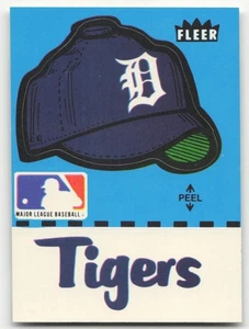 1982 Fleer Stickers Detroit Tigers Cap ODDBALL! - Picture 1 of 2