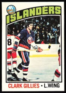 1976-77 OPC O-Pee-Chee Set Break NR-MINT Clark Gillies New York Islanders #126