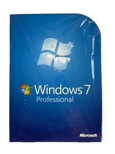 Microsoft Windows 7 Professional Full 32 & 64 Bit DVD MS WIN PRO NEW SEALED 2011 - Picture 1 of 3