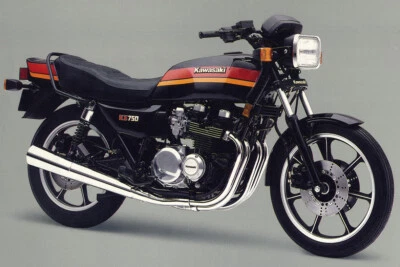 Juego de calcomanías decorativas para Kawasaki KZ 750 reproducción Foto 1 de 2