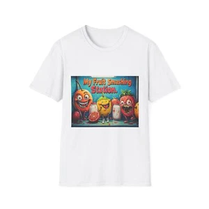 Funky Fruit Smashing T-Shirt | Lustiges Geschenk für Obstliebhaber, Obst Party Tee, - Bild 1 von 24