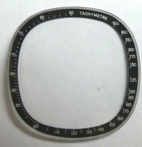 OMEGA Speedster TV 1045 176.014  GLASS MINERAL NOS  (OME-22) - Picture 1 of 5