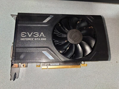 Nvidia EVGA Geforce GTX 1060 3GB 03G-P4-6160-KR Graphics Video Card GPU Tested - Image 1 of 4