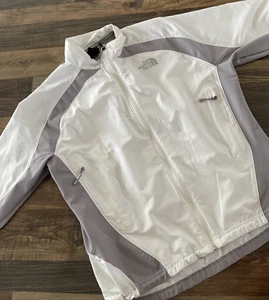 Chaqueta cortavientos The North Face Flight Series, blanca gris mujer talla XL - Imagen 1 de 17