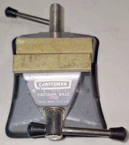 Craftsman Vakuum Basis Schraubstock #9-5174 drehbar verstellbar Bank Klemme Werkzeug Hergestellt in den USA - Bild 1 von 10