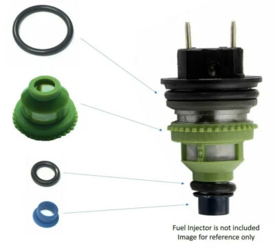 Kit de reparación de inyector de combustible de alimentación lateral TBI para Dodge Chrysler Plymouth 1990-1995  Foto 1 de 2