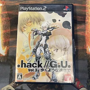 .hack G.U. Vol 3 Sony Playstation 2 PS2 NTSC-J US Seller - Picture 1 of 3