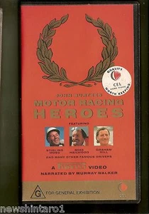 #JJ4, MOTOR RACING VHS VIDEO TAPE - HEROES - Bild 1 von 2