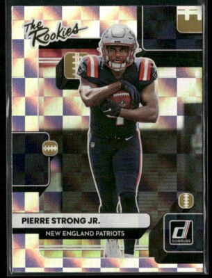 2022 Donruss #TR-39 Pierre Strong Jr. The Rookies - Image 1 of 2