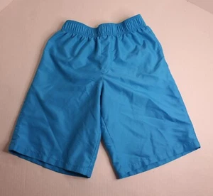 Boys OP Blue Swim Shorts SIZE XL 14 16 Elastic Waist - Picture 1 of 2