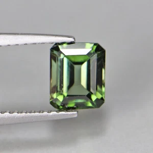 VS+ Clarity 1.39 Cts Octagon Unheated Natural Tourmaline, Africa - Imagen 1 de 5