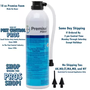 18 oz Premise Foam Termite Wood Infesting Insect CONTROL Insectide Termiticide - Picture 1 of 1