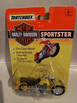 NEW 1993 Matchbox Harley Davidson 1:18 Sportster Motorcycle - Die Cast Metal NIB - Image 1 of 4