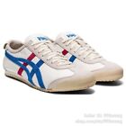 Onitsuka Tiger MEXICO 66 Unisex New Silver Yellow Leather Sneakers Running Shoes