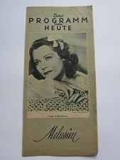 DPvH Berlin – MELUSINE – Olga Tschechowa, Siegfried Breuer, Angelika Hauff 1944
