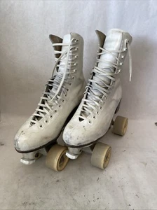 Vintage Roller Skates: Riedell Women's Size 4, Sure-Grip Century Plates Used - Picture 1 of 24