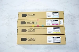 4 Katun Compatible Sharp MX-2630N,MX-2651,MX-3050N, MX-61NT CMYK Toner Set - Picture 1 of 6