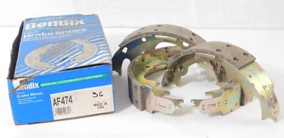 Nuevas pastillas zapatas de freno traseras Bendix Global AF474 Ford Mercury Foto 1 de 3