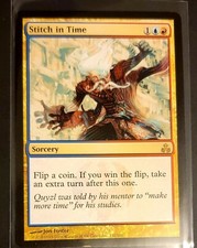 MTG Stitch In Time Guildpact NM/M Sorcery Blue Red Rare