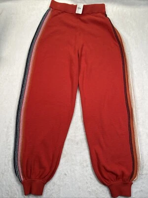 Intimately Free People Eye Striped Jogger Knit Pants Slouchy Pull On Sz M NWT - Image 1 of 4