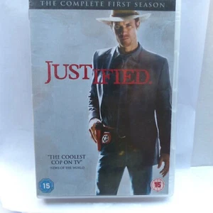 3X DVD Serie Justified Complete first season - Foto 1 di 2