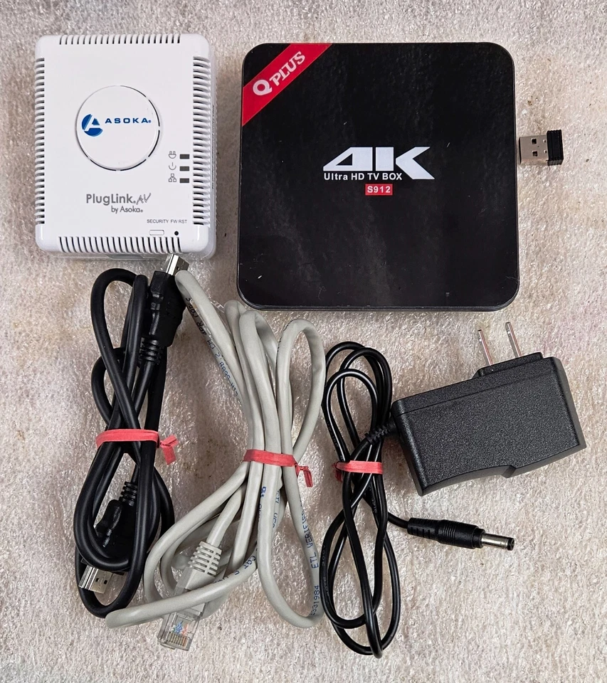 Q Plus Amlogic S912 Octa Core Android 6.0 BOX 4K H.265 WiFi Media Player *BUNDLE - Image 1 of 4