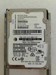 IBM 01DE349 V3700 V2 01EJ585 01EJ717 600GB 2.5" 15K HDD - Picture 1 of 3