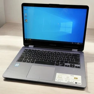 Ordenador portátil tactil Asus VivoBook Flip 14" i3-7100U 4GB RAM 240GB SSD W10 - Imagen 1 de 2