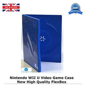 1 Nintendo WII U Video Game Case High Quality New Replacement Cover Flexbox