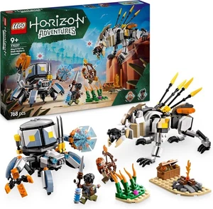 LEGO Horizon Adventures Aloy & Varl vs. Shell-Walker & Sawtooth Konstruktionsspielzeug Set - Bild 1 von 12