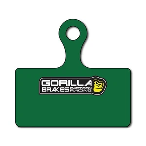 Pastillas de freno de disco Shimano XTR XT SLX de 2 pistones - Gorilla Brakes Factory Racing - Imagen 1 de 5