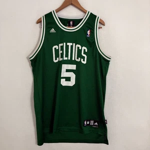Adidas Boston Celtics Kevin Garnett Jersey Mens Size L Embroidered Basketball #5 - Picture 1 of 8