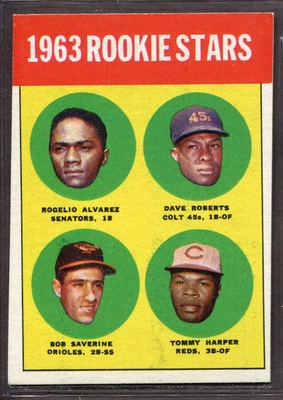1963 Topps Set-Break #158 Tommy Harper como nuevo *Jaysace* Foto 1 de 2