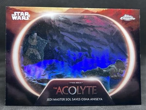 2025 Topps Chrome Star Wars ACOLYTE Insert Refractor #AC-3 Sol Saves Osha - Picture 1 of 2