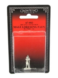 Figura de metal Ral Partha de Loresong Faen #67-003 Arcanos desenterrados evolucionados RPG - Imagen 1 de 3