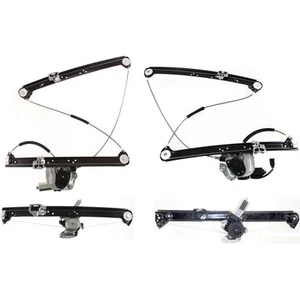 Power Window Regulator Set For 2000-2006 BMW X5 Front and Rear With Motor - Picture 1 of 12