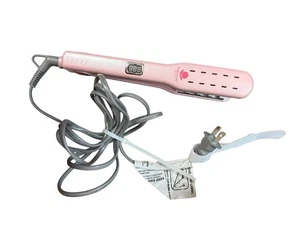 VOLOOM Petite 1" Volumizing Hair Iron Peony Pink OIPPET1.0B Tested Works - Picture 1 of 4