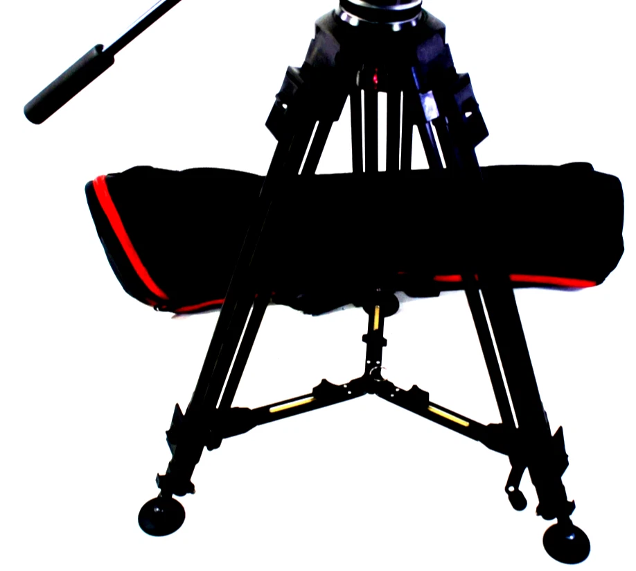 SISTEMA DE TRÍPODE DE FIBRA DE CARBONO CARTONI MIDSPR JUEGO DE TRES PIES TRBAG REPARADO 99Lbs Foto 1 de 4