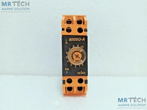 Temporizador de retardo Selec 800SQ-A-230 0 – 10 230VAC, 50/60HZ 5A, 250VAC 24VDC - Imagen 1 de 5