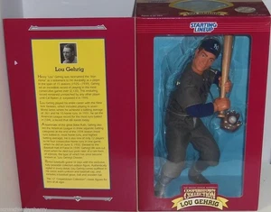 Figura Posable Colección Lou Gehrig Cooperstown Alineación Inicial MLB Béisbol - Imagen 1 de 1