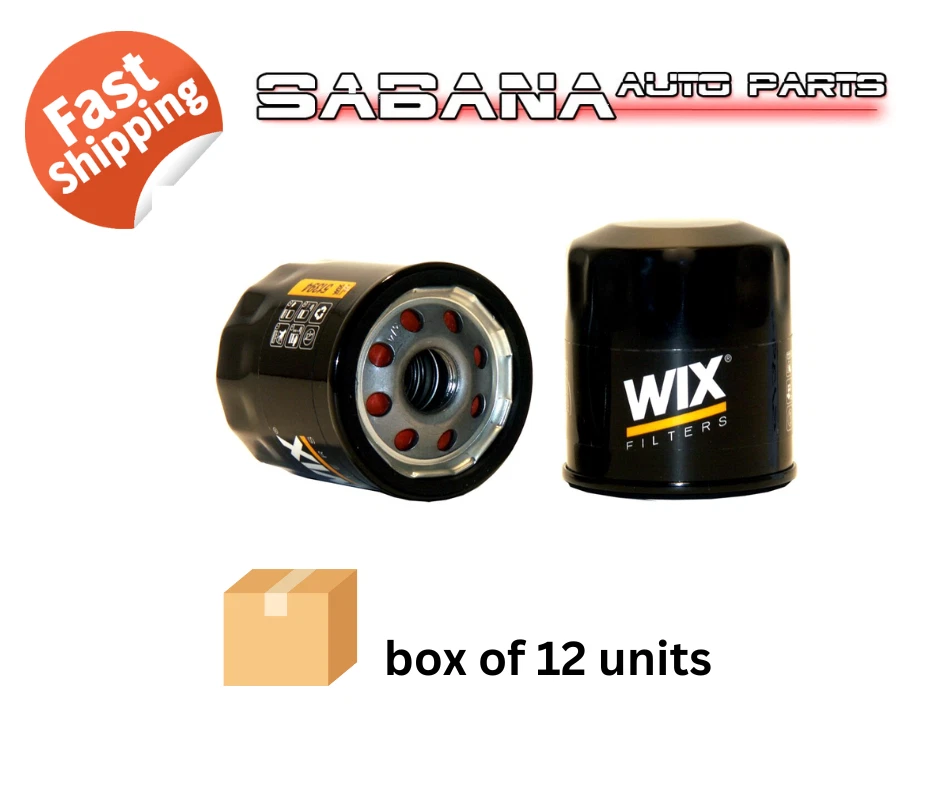 Box of 12 Wix Engine Oil Filter 51394 fits Various Vehicles - Image 1 of 1