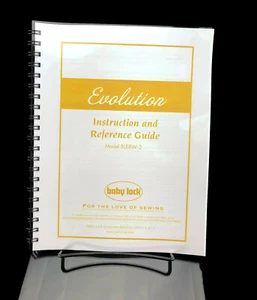 Baby Lock Evolution BLE8W2 Manual Instructions & Reference Guide COLOR COPY - Picture 1 of 5