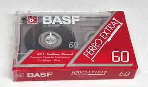 BASF FERRO EXTRA I 60  Blank Audio Cassette Tape (Sealed) New! - Picture 1 of 4
