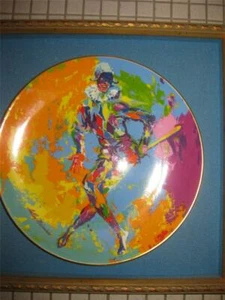LEROY NEIMAN plate royal doulton limited edition HARLEQUIN framed - Picture 1 of 5