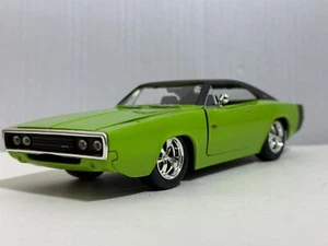 JADA BTM 1970 DODGE CHARGER R/T MOPAR GREEN 1:24 DIECAST MODEL CAR NEW NO BOX - Picture 1 of 12